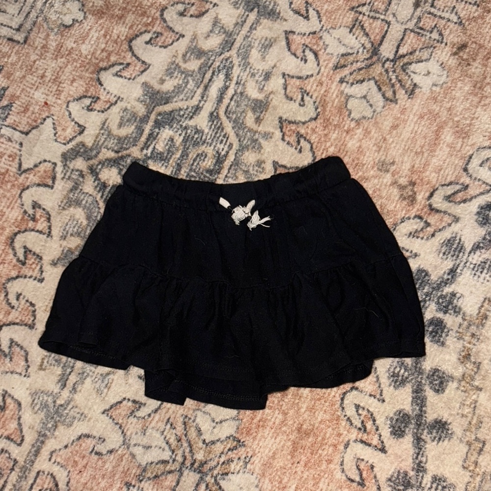 Cat & Jack Black Ruffled Skirt